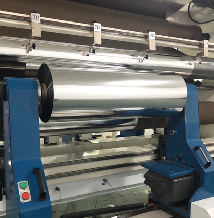 Od 4.0 Wholesale Polarized Opaque 12mic Metallized Pet Film for Packaging Usage