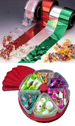 Twist Pet Film / Twist Polyester Film/Metalized Twist Pet Film